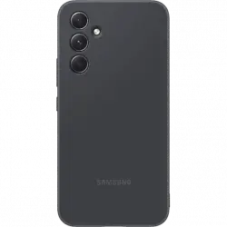 Funda - Samsung, Para Samsung Galaxy A54, Trasera, Silicona, 6.4", Negro