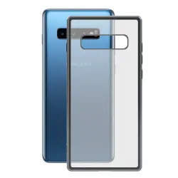 Ksix Funda Semirrígida para Samsung Galaxy S10 Transparente