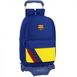 Mochila Fc Barcelona 2ª Equipación Con Carro