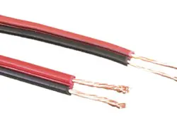 Pack De 100 Mts Cable Audio Paralelo Rojo / Negro 2 × 0'75 Mm² Electro Dh 49.062/0.75 8430552032068