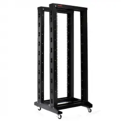 RackMatic MobiRack Open Armario Rack Abierto 19" 29U 600x600x1400mm Negro
