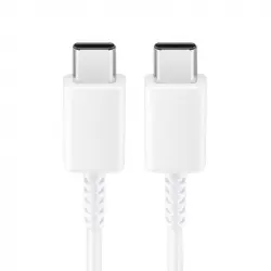 Samsung EP-DW767JWE Cable USB-C a USB-C Carga Rápida 3a 1.8m Blanco