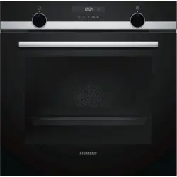 Siemens Horno Integrado 71l 60cm Con Ecoclean Acero Inoxidable / Negro - Hb557abs0