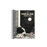 Agenda 2024 Mafalda día por página negra