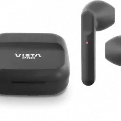 Auriculares True Wireless - Vieta Pro Done 4, Hasta 20 h, IPX Touch Control, Negro