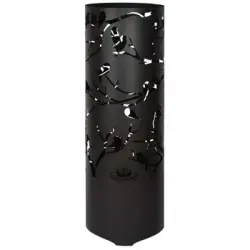 Brasero Birds On Twig Acero Al Carbono Negro Ff409 Esschert Design