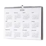 Calendario de pared 2024 A3 Octagon Design rojo