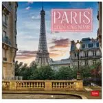 Calendario fotográfico de pared 2024 Legami 30x29 mes visto París multilingüe
