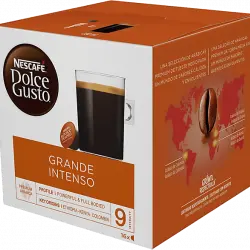Cápsulas monodosis - Nescafé Dolce Gusto Grande Intenso Premium, 16 cápsulas