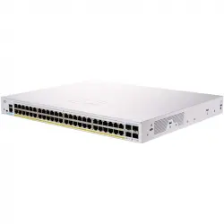 Cisco CBS250-48P-4G-EU Switch de Red 48 Puertos GE PoE 4 x SFP de 1 G Plata