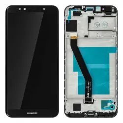 Clappio Repuesto Pantalla LCD/Táctil Negra para Huawei Y6 2018