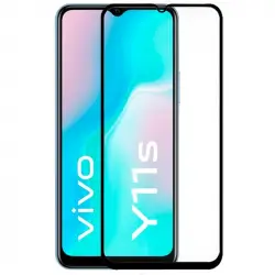 Cool Protector Pantalla Cristal Templado FULL 3D Negro para Vivo Y11s / Y20s