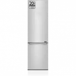 Frigorífico combi - LG GBB92STBAP, No Frost, 203 cm, 384 l, Door Cooling™, FreshConverter™, Inox