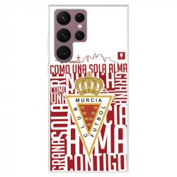 Funda para Samsung Galaxy S22 Ultra del Real Murcia - Licencia Oficial Real Murcia