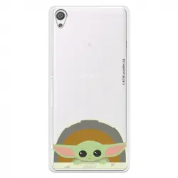 Funda Para Sony Xperia Xa Oficial De Star Wars Baby Yoda Sonrisas - The Mandalorian