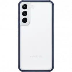 Funda - Samsung Bump Frame Cover, Para Galaxy S22, TPU y PC, Navy