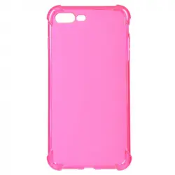 Funda Silicona Fluorescente Rosa Para Iphone 7 Plus