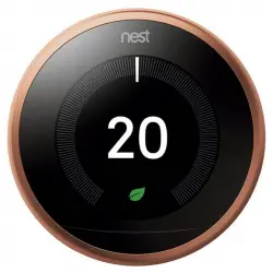 Google Nest Learning Thermostat 3º Generación Termostato Inteligente Cobre