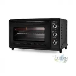 Horno Eléctrico De Sobremesa Orbegozo 1450w. Capacidad De 39 Litros. Selector De Temperatura.
