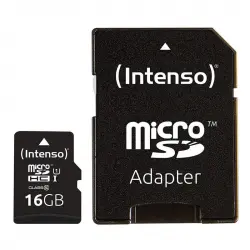 Intenso Tarjeta Micro SD SDHC Pro 16GB Clase 10