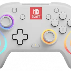 Mando - PDP Afterglow Wave Wired Controller, Para Nintendo Switch, Con cable, Blanco