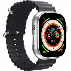 Smartwatch - Vieta Pro Beat Extrem, IPX 7, 20 días de autonomía, 1.96", Carga inalámbrica, Negro