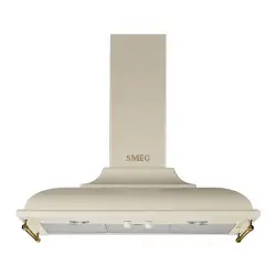 Smeg - Campana Decorativa Acabado Latón Envejecido - KC19POE