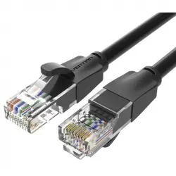 Vention Cable de Conexión Cat 6 UTP 3m Negro
