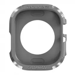 Avizar Carcasa Apple Watch 45mm/44mm/45mm Modelos del 1 al 8 Fibra De Carbono Gris