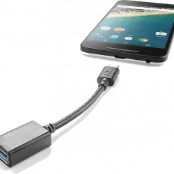 Cable USB - Cellular Line , USB, Adaptador, Conector, USBADAPTERTOUSBCK
