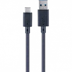 Cable USB - Nacon XBXUSBCCABLE5M, 5 m, De USB-A a USB-C, XBOX Series X/S, Negro