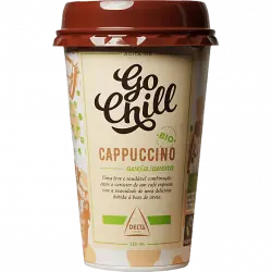 Café en vaso - Delta Cappuccino Go Chill, 230 ml, Listo para llevar, Bebida avena, Toque de cacao