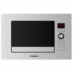 Corberó CMICP100 Microondas Integrable con Grill 20L 800W Acero Inoxidable