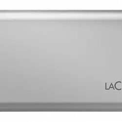 Disco duro SSD 500 GB - LaCie V2, USB-C, 1.050 MB/s, Plata
