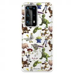 Funda Para Huawei P40 Pro Oficial De Disney Muñecos Toy Story Siluetas - Toy Story