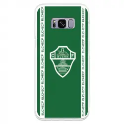 Funda Para Samsung Galaxy S8 Plus Del Elche Cf Escudo Fondo Verde Escudo Fondo Verde - Licencia Oficial Elche Cf