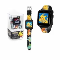 Kids Euroswan-reloj Inteligente Pokemon.(calendario,alarma,cronómetro,pasos,fotos,videos,mp3,juegos....), Multicolor (pok4231)