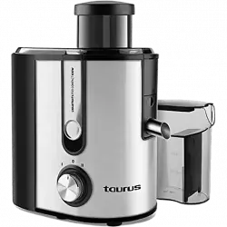 Licuadora - Taurus Liquafruits Pro Compact, 600 W, 2 Velocidades, Capacidad 0.35 L (Zumo), Sistema Anti Goteo, Inox