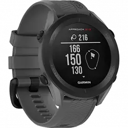 Reloj deportivo - Garmin Approach S12, Bluetooth, GPS, Resistente al agua, 20.2 cm, 1.3 ", Gris