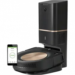 Robot aspirador - iRobot Roomba s9, Wi-Fi, Autonomía 120 min, 0.5 l, Negro,+ Vaciado automático de la suciedad