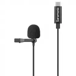 Saramonic LavMicro U3B Micrófono de Solapa USB-C 6m Negro