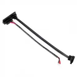 SilverStone SST-CP12 Adaptador de Alimentación 7+5 Pines a 22 Pines Macho/Macho 18cm Negro