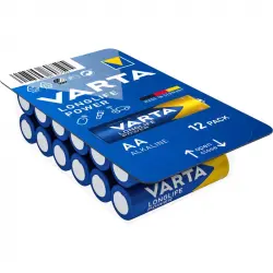 Varta LongLife Pack Pilas Alcalinas AA 12 Unidades