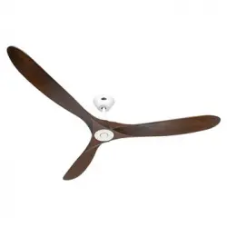 Ventilador De Techo Casafan Eco Genuino 318019 / 180cm / Motor Blanco Dc / Aspas Madera