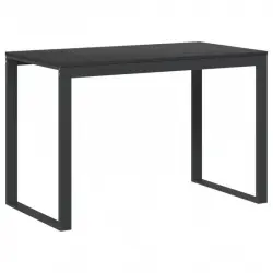 VidaXL Escritorio de Ordenador Aglomerado 110x60x73cm Negro