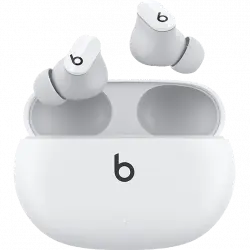 Auriculares True Wireless - Beats Studio Buds, De botón, Wireless, Cancelación ruído, Bluetooth, Blanco