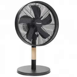 Bestron Ventilador de Sobremesa 35W Negro/Madera