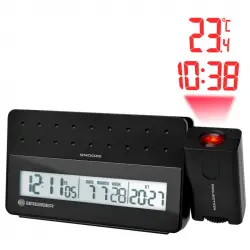 Bresser MyTime Pro Reloj Despertador con Proyector