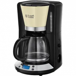 Cafetera de goteo - Russell Hobbs Colours Plus 24033-56 , 1100 W, 1.25 l, Función Pause and Pour, Crema