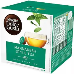 Cápsulas monodosis - Dolce Gusto Marrakesh Style Tea, Pack de 16 cápsulas para tazas